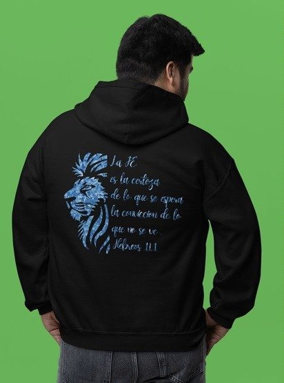 Producto - Buzo canguro y capucha Hebreos 6