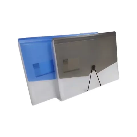 Producto - Carpeta Clasificador A4 Combinado con botón y elástico 12 divisiones Verde - 1