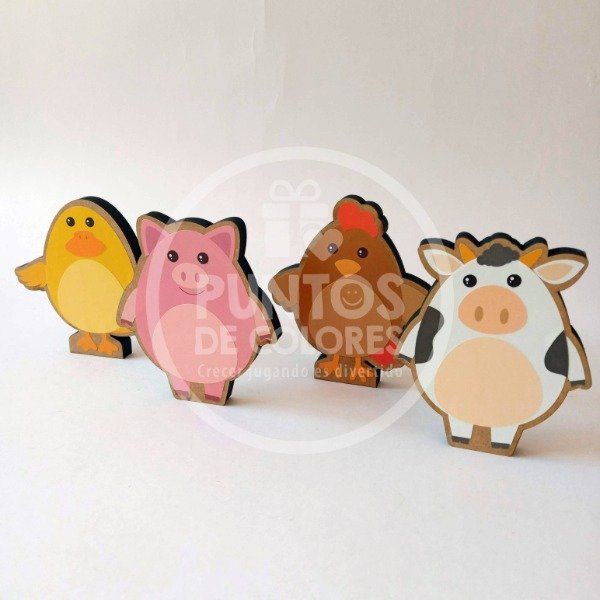 Producto - PEGATINAS - ANIMALES DE LA GRANJA - 0