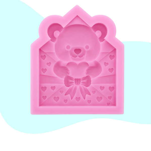 Producto - Molde Osito Carta de Amor - 1
