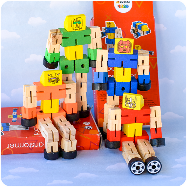 Producto - Robot Transformer de Madera
