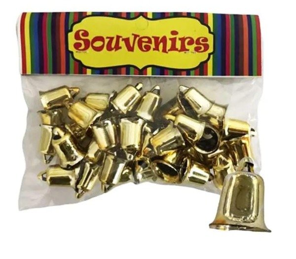 Producto - Campanita dorada navidad x 36 un