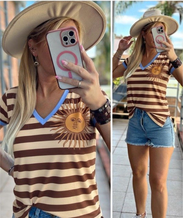 Producto - PREVENTA - Remera Vicky Dulce de Leche