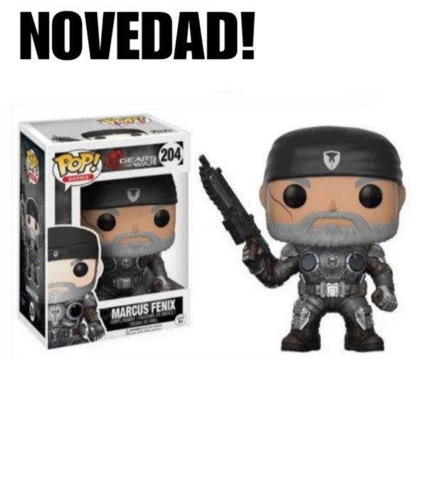 Producto - Funko Pop Games 204 Marcus Fenix