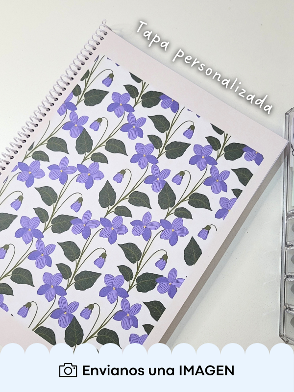 Producto - Cuaderno A4 y A5 tapa blanda PERSONALIZADA