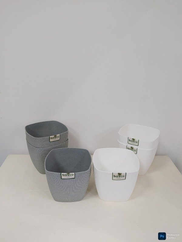 Producto - Macetas dos colores 14cm