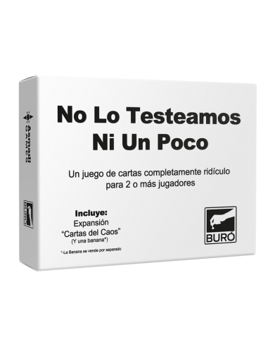 Producto - No lo testeamos ni un poco