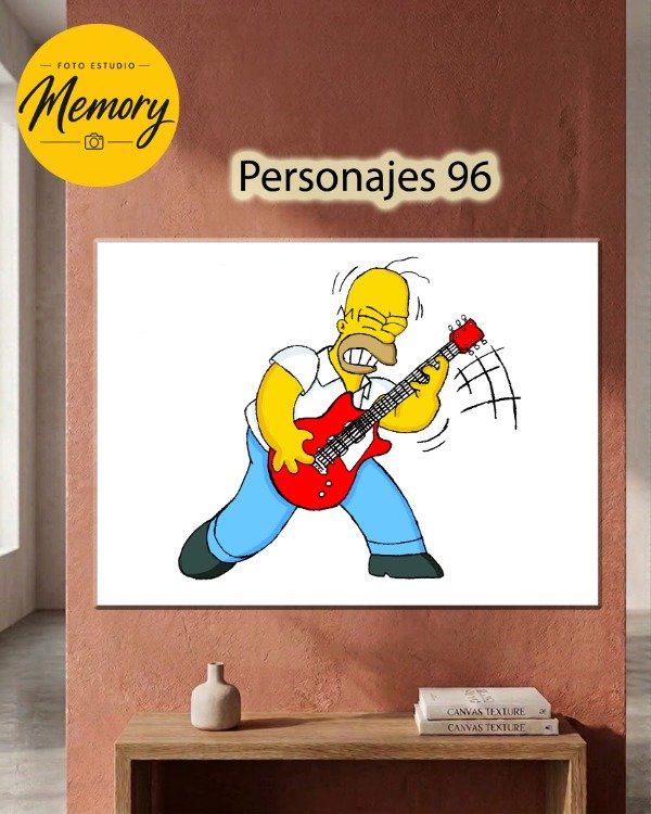 Producto - Cuadro Personajes - Diseño 96