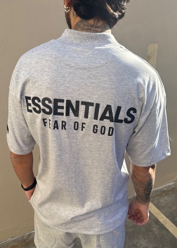 Producto - Conjunto Essentials Fear Of God Gris - 4