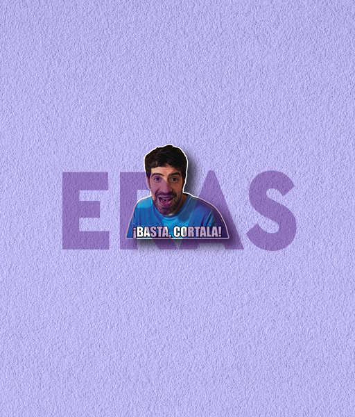 Producto - STICKERS UV- MARTÍN CIRIO -  BASTA, CORTALA