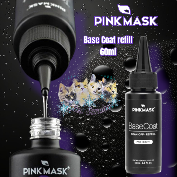 Producto - BASE COAT REFILL 60ML PINK MASK