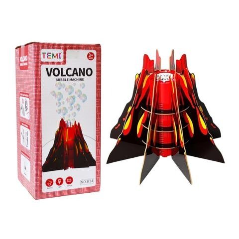 Producto - MAQUINA DE BURBUJAS VOLCANO EN CAJA 11X24CM