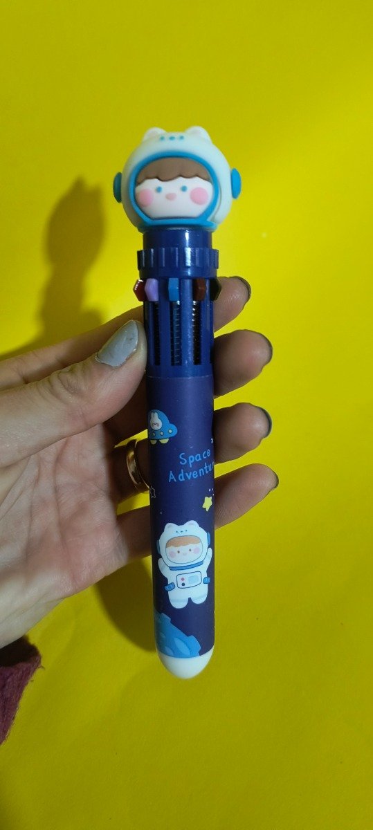 Producto - Lapicera x 10 colores en caja astronauta