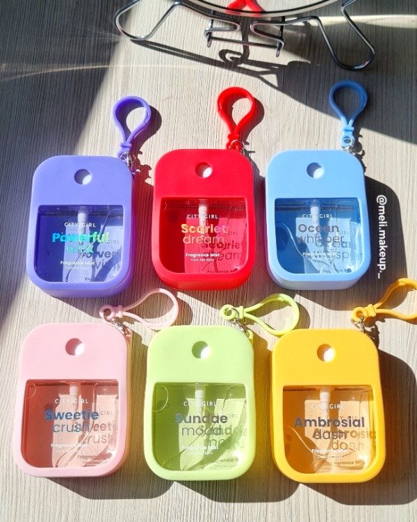 Producto - Body Splash Pocket con Llavero de City Girl - 0