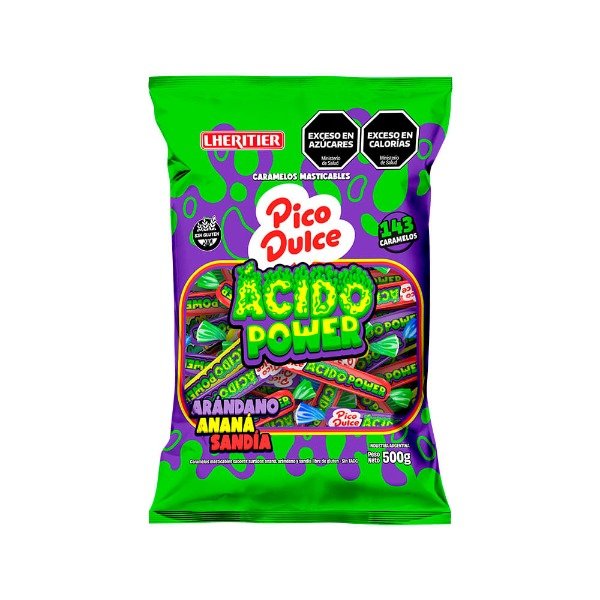 Producto - Pico Dulce Ácido Power 143 unidades - 500 gramos