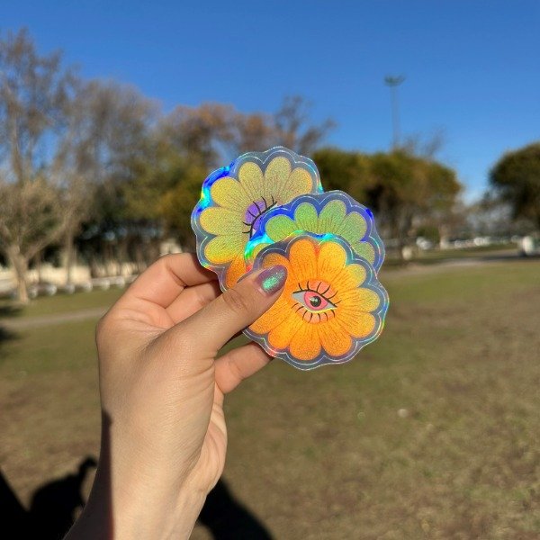 Producto - Flor trippy Amarilla