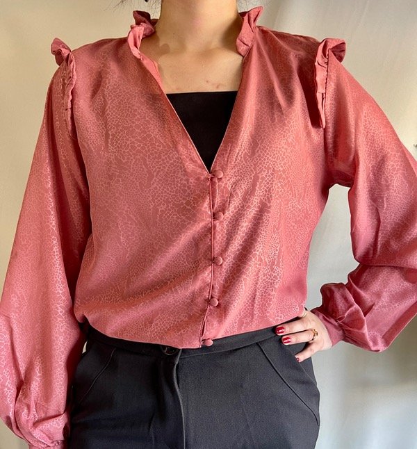 Producto - Camisa de gasa c/volados