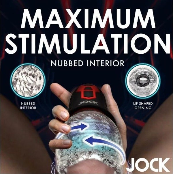 Producto - Masturbador Auto. JOCK Rotación y Vibración de Alta Tecnología