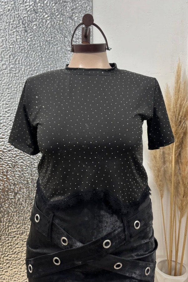 Producto - Top strass cuello cerrado - 2