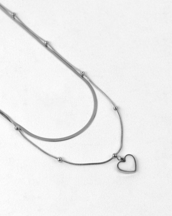 Producto - Collar Amar Plateado