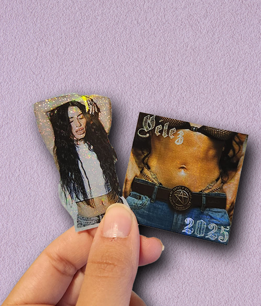 Producto - STICKERS HOLOGRÁFICOS - LALI - VÉLEZ 2025