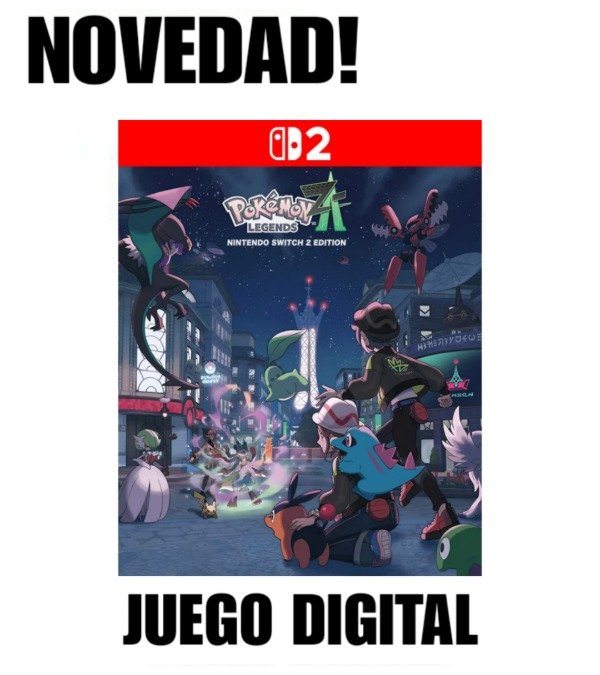 Producto - Pokemon ZA Juego digital Nintendo Switch 2