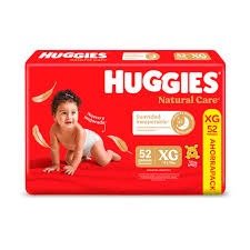 Producto - HUGGIES NATURAL CARE TALLE XG X52