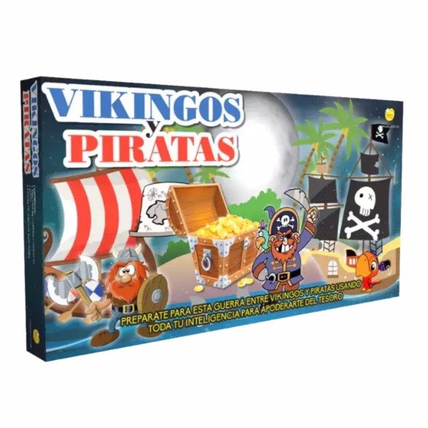 Producto - Vikingos Y Piratas Juegos De Mesa Recorrido Niñas Niños Yuyu