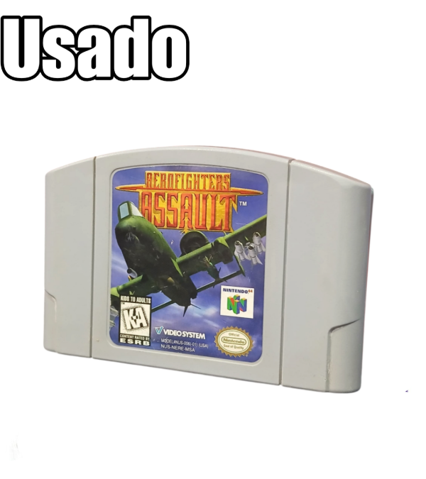 Producto - Aerofighters Assault Juego Usado Nintendo 64 USA