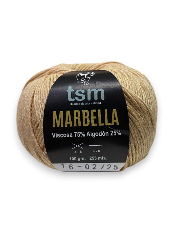 Producto - HILADO MARBELLA x 100 GRS - 16 CAMEL