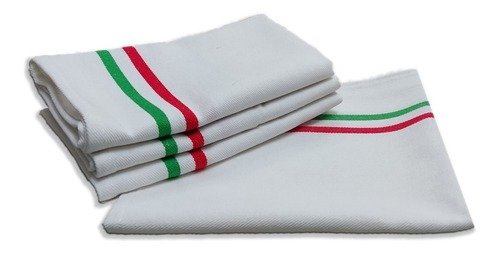 Producto - Docena repasador tela algodón gastronómico Top gourmet