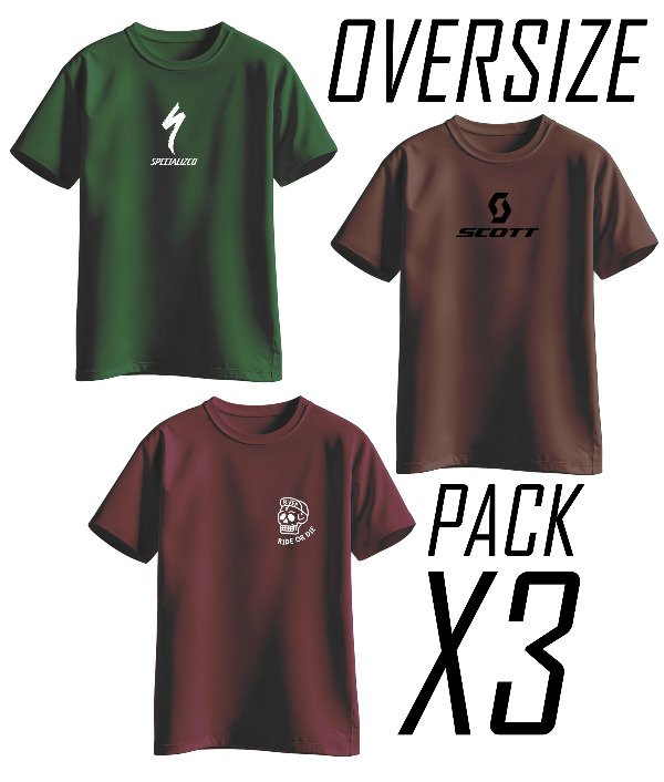 Producto - PACK ESTAMPAS X3            oversize
