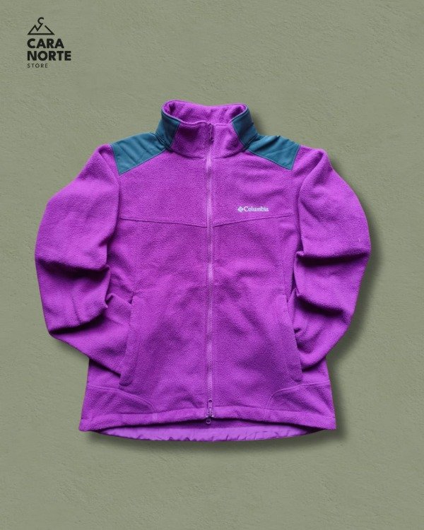 Producto - CAMPERA COLUMBIA POLAR VIOLETA TALLE M MUJER - 0