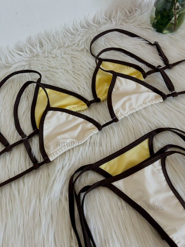 Producto - BIKINI LATTE (color chocolate y crema)