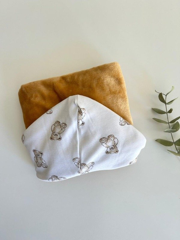 Producto - Manta recibidora de piel Conejitos
