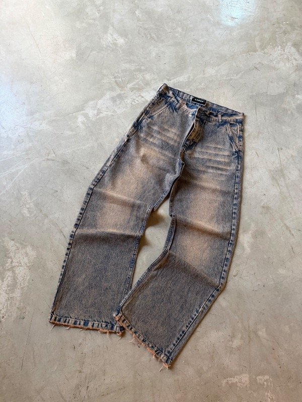 Producto - Jean baggy/recto óxido