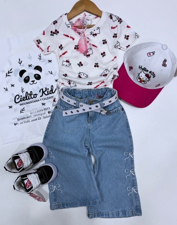 Producto - JEAN WIDE LEG MOÑOS(bordados)