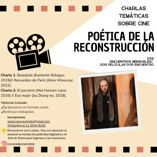 Producto - Charlas temáticas: Poética de la reconstrucción - 0