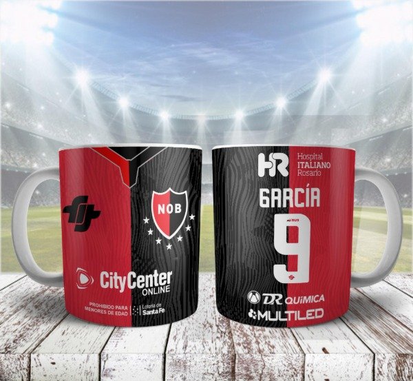 Producto - Plantilla Diseño Camiseta Newells Old Boys 2025 2026 para sublimar Tazas #t531