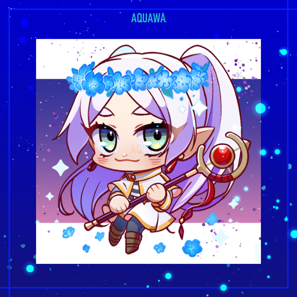 Producto - Mini print de Frieren
