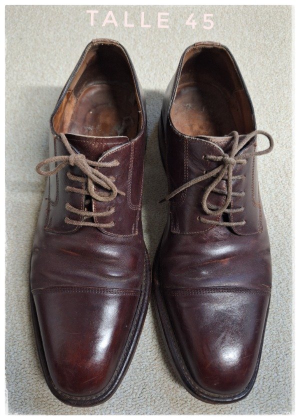 Producto - Zapatos Masculino Cuero Marrón Talle 45
