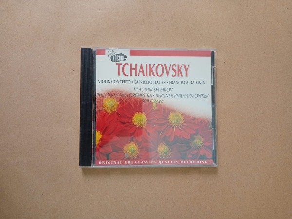 Producto - Tchaikovsky violin concerto - Spivakov Ozawa - EMI 1993