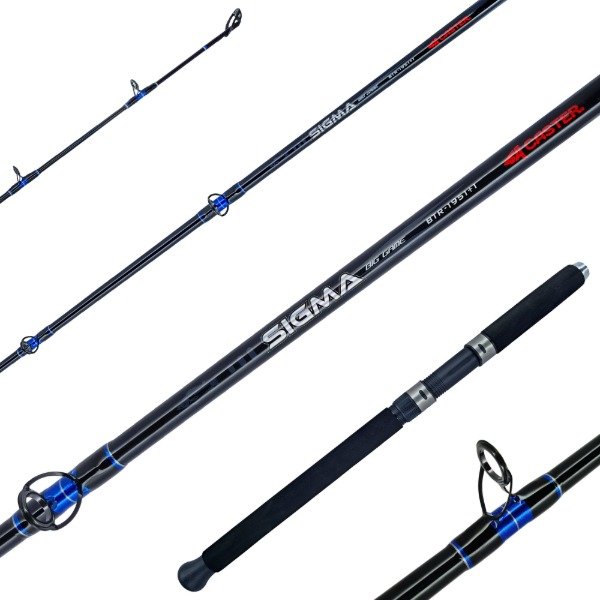 Producto - Caña CASTER Sigma 1.95m 1 Tramo Mango Desmontable Trolling 50 Lb