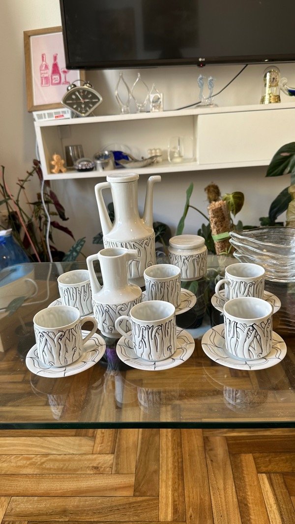 Producto - Juego de café porcelana Magdalena