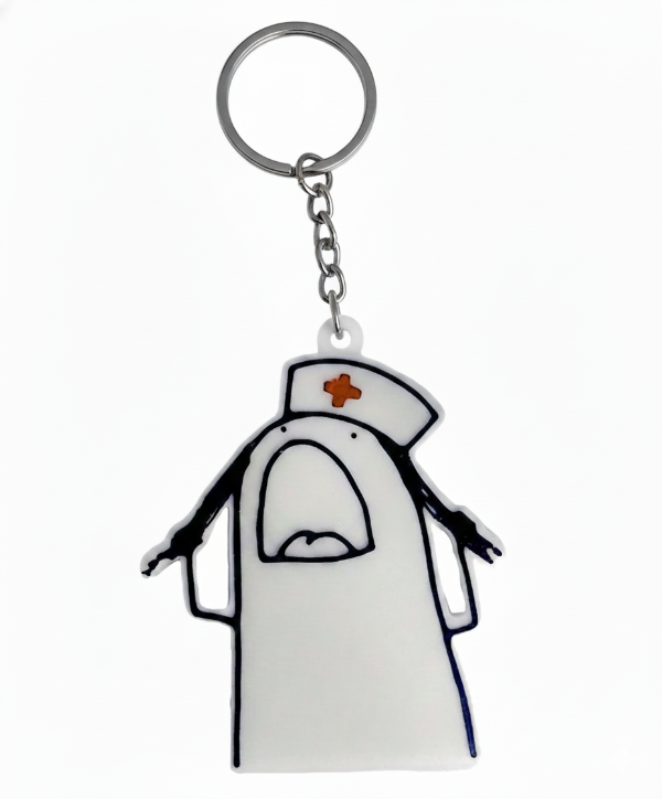 Producto - Llavero Flork Enfermera/o Varios Diseños - Enfermería