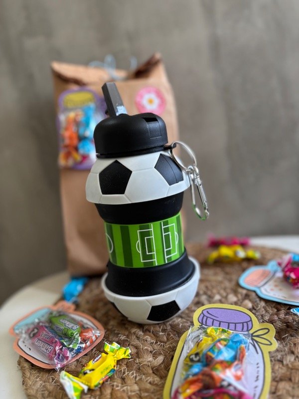 Producto - Botella pelota de silicona y pegable