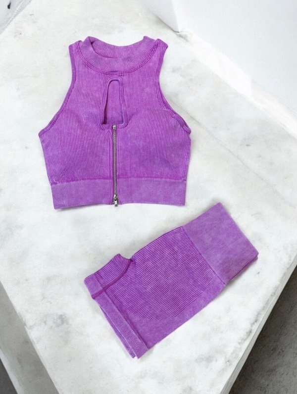 Producto - Set seamless ZIPPER rosa SH