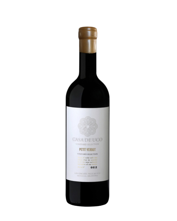 Producto - VINO PETIT VERDOT CASA DE UCO 750 ML.