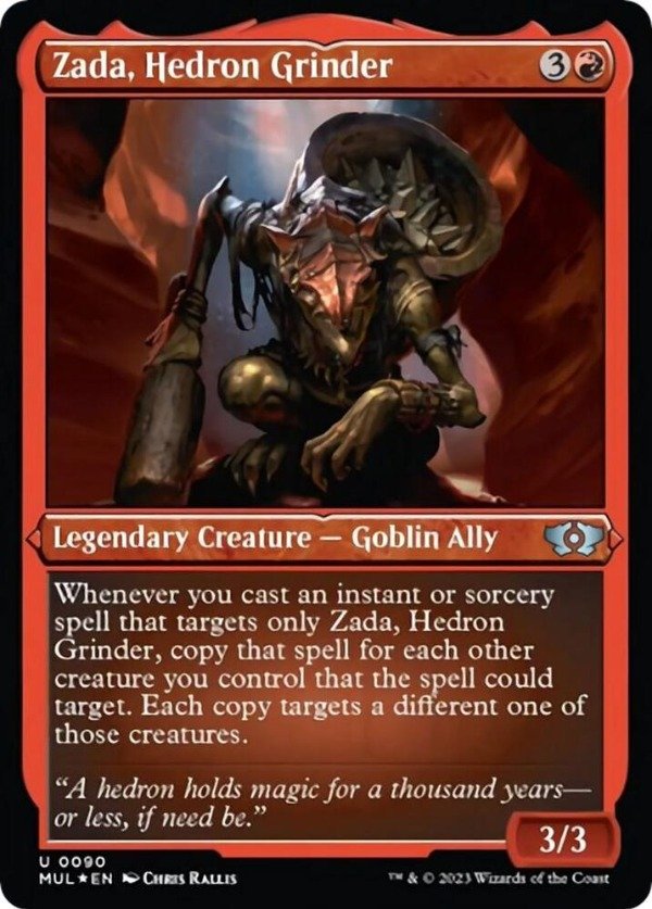 Producto - Zada, Hedron Grinder Foil Etched  Multiverse Legends