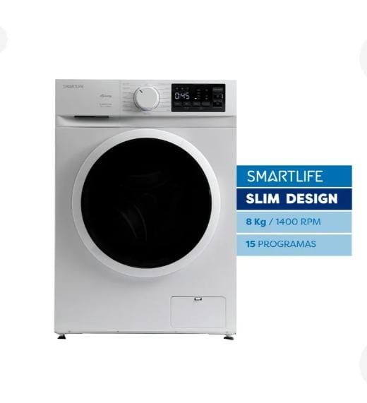 Producto - LAVARROPAS SMARTLIFE 8KG INVERTER 1400RPM BLANCO WMI081400W